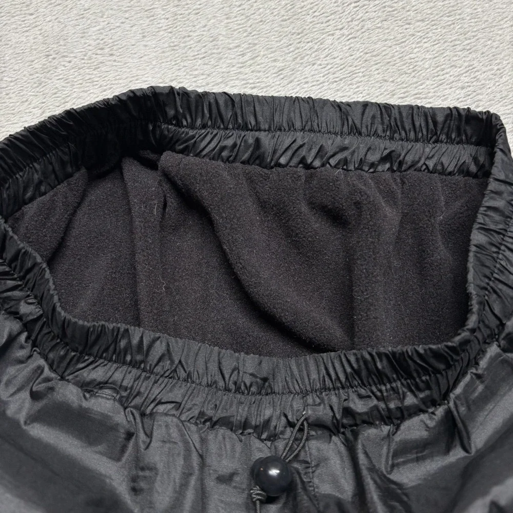 Vintage The North Face Made in USA Fleece Lined Pants‎ Mens M Black Berkeley Era